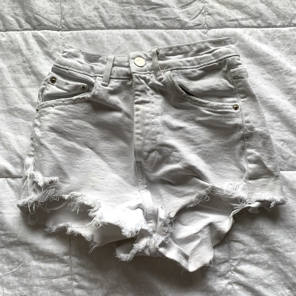 White Zara Shorts
